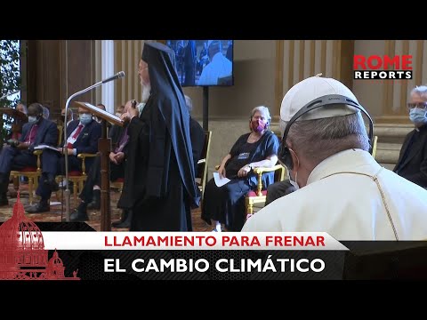 Líderes religiosos firman en el Vaticano un llamamiento para frenar el cambio climático