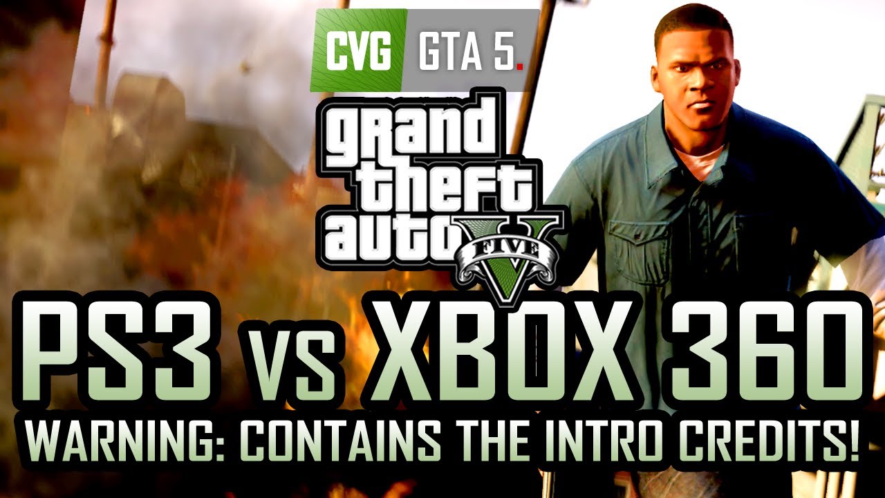 GTA 5: PS3 vs. Xbox 360, gameplay and graphics quality comparison