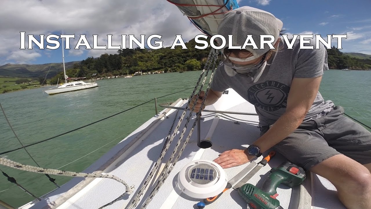 solar vent for sailboat