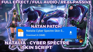 Natalia - Cyber Spectre Skin Script + Backup File (No Password!!!)