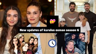 All bts of new interview of kurulus osman cast | Fatima and halime | funny bts videos #kuruluosman