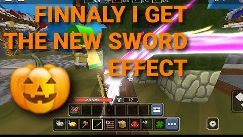 FINNALY I GET (THE NEW SWORD EFFECT)-CYBER- IN BEDWARS [BLOCKMAN GO]:BLOCKY MODES🥳😜🥳😜