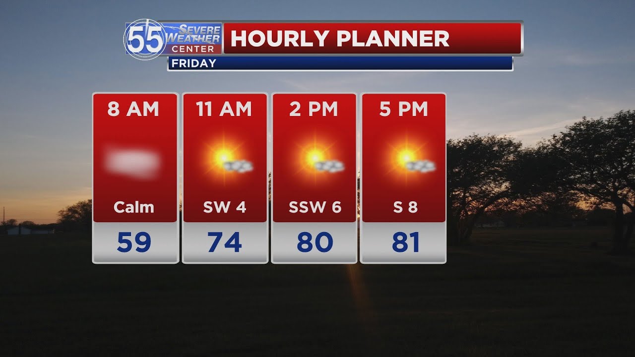 Friday morning fog, then mostly sunny and warm - YouTube