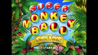 Super Monkey Ball Deluxe (Original Xbox) Intro + Gameplay by Enrique Villa 83 views 4 days ago 5 minutes, 43 seconds