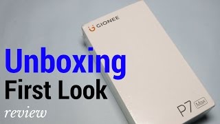 Hindi | Gionee P7 Max Unboxing & First Look | Sharmaji Technical