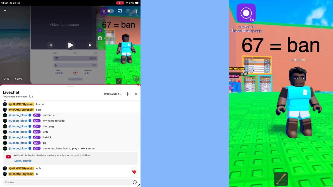 Playin with my viewers