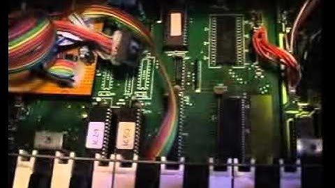 Inside The Voynich Modified Korg DW6000 Digital Synth