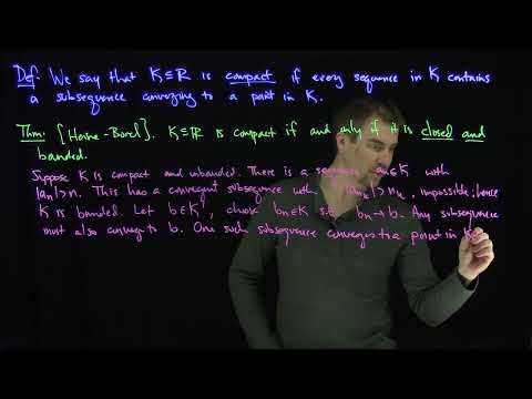 The Heine-Borel Theorem