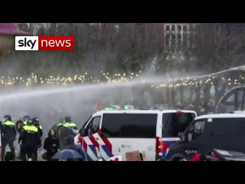 COVID-19: Netherlands curfew protests lead to violence