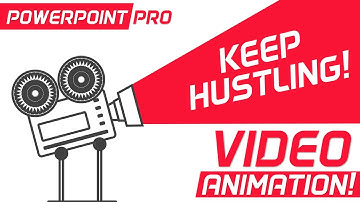 PowerPoint Animation - Keep Hustling! Microsoft PowerPoint 2013 Animated Speedart  PowerPoint Pro