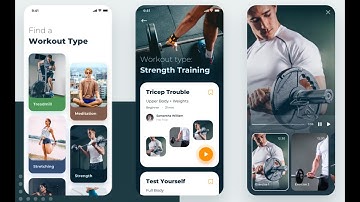 Personal Training App - Flutter UI - Speed Code