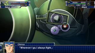 Super Robot Wars T - Scopedog RM Attacks