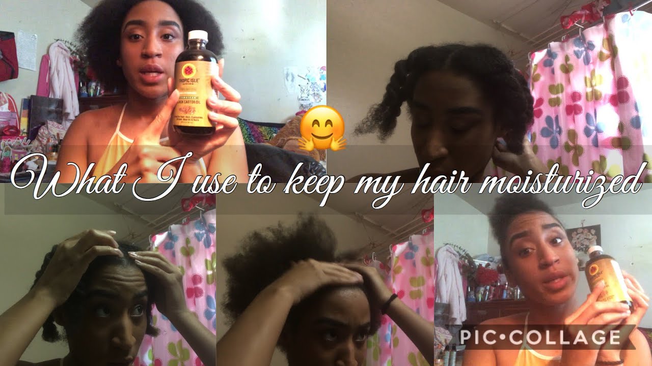 What I use to keep my hair moisturized YouTube