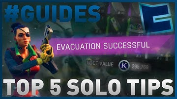 TOP 5 TIPS FOR SOLO PLAYERS (The Cycle: Frontier)
