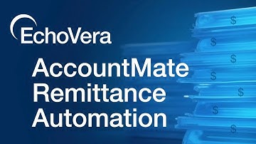 AccountMate Remittance Processing  |  EchoVera