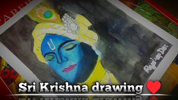 Sri Krishna Drawing 🙏