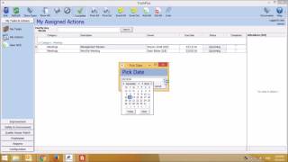 JLB Track Tutorial - My Tasks & Actions