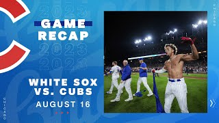 Game Highlights: Morel Hits Walk-Off Home Run to Seal Cubs Crosstown Series Victory | 8\/16\/23