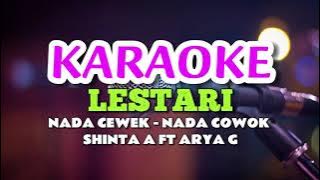 SHINTA ARSINTA FT ARYA GALIH - LESTARI (KARAOKE)