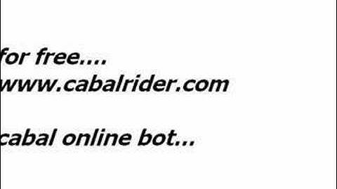 cabal online bot