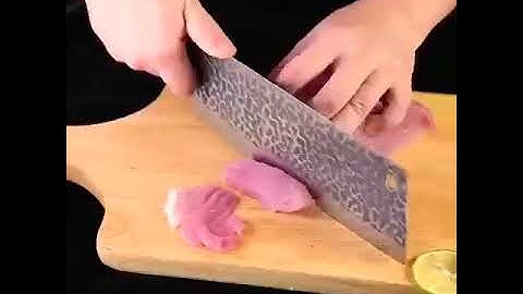 Bộ 5 Dao Nhà Bếp Thép Nhíp Ô tô Cao Cấp   5 Dao Chặt Cây, Chặt Xương, Thái Lọc Thịt   Cán Gỗ Cẩm   6