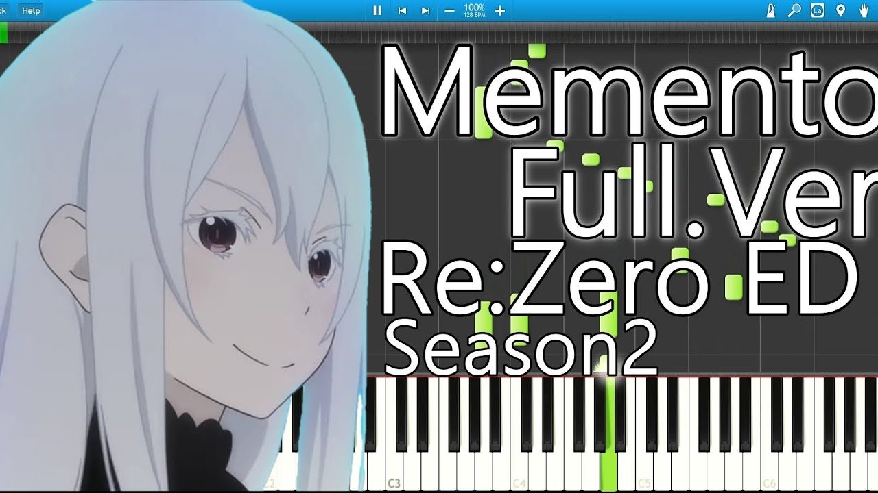 Re Zero Season2 Ed Memento Full Nonoc Youtube Re Zero Season2 Ed Memento Full Nonoc Youtube