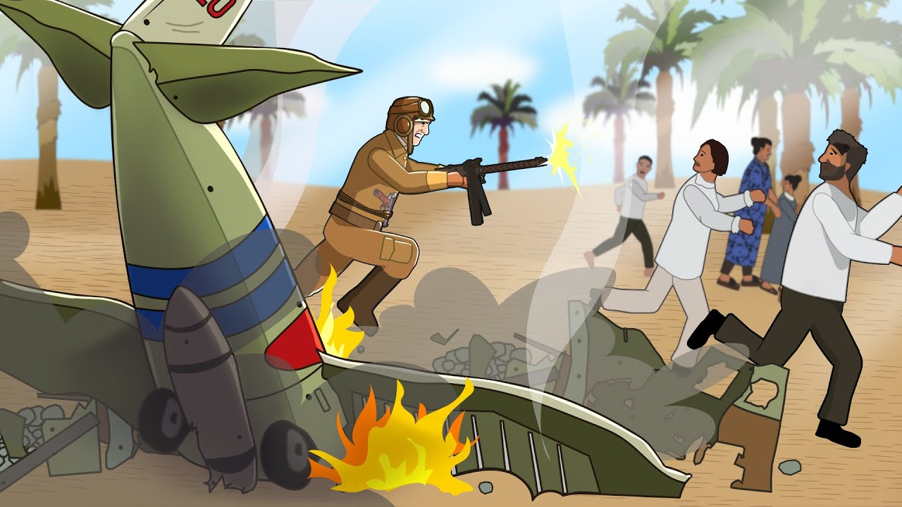 WW2 Japanese Pilot vs 182 Hawaiian Islanders