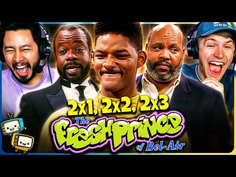 Thumbnail for THE FRESH PRINCE OF BEL-AIR (1990) 2x1, 2x2 & 2x3 Reaction! | Will Smith w/ Jaby Koay