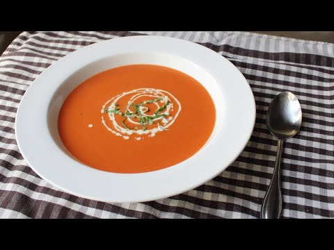 Video: How To Make Cold Creamy Tomato Soup