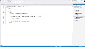 Prototype - Top-Level Code: ASP.NET Core View Engine