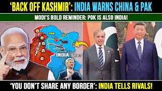 Is This India’s Strongest Reply To China & Pakistan on POK? | India Pak War | Defence Update