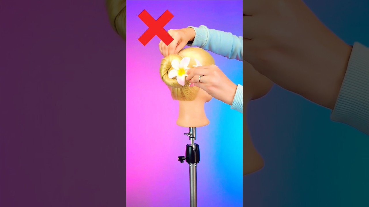 Geflochtener Dutt Hack 🤯✨️🩷 