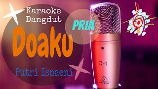 Karaoke dangdut Doaku - Putri || Nada Pria