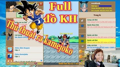 Dùng Thủ Thuật Mở Skill 2 Đệ Và Cái Kết-Thành Quả Úp Đồ Kích Hoạt Sau 20 Ngày-Ngọc Rồng Online