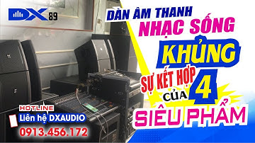 Anh em nhạc công Vũng Tàu test & trải nghiệm chất âm dàn loa QHA qua mixer CMS1600 Đức-LH:0913456172
