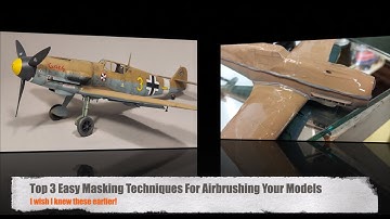 Airbrush Techniques: Masking Your Model The Easy Way!