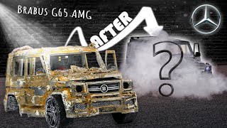 Restoration Abandoned Mercedes Benz G63 AMG Brabus Model Car