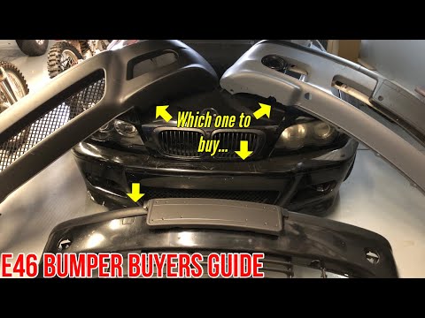 How to know which E46 M3 bumper you should buy. (Way more complicated than previously thought) ZHP