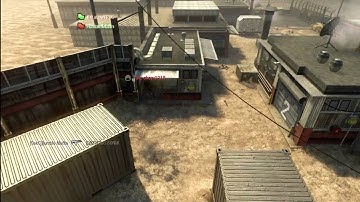 Black Ops Cross Map INSANE Tomahawk Flag Carrier Kill