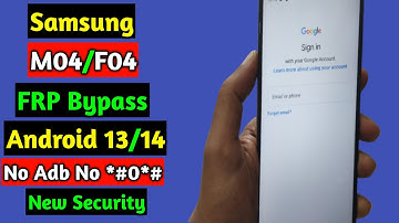 Samsung M04/F04 FRP Bypass 2024 Android 13/14 | Free Tool No *#0*# Without TalkBack | No Adb Enable
