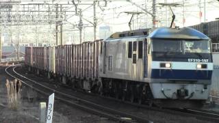 東海道本線8057列車（名古屋タ～熊本）EF210-157