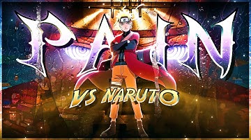 The BEST Pain VS Naruto Edit You
