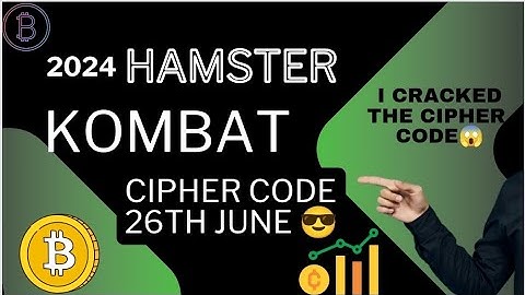 Hamster Kombat Cipher Code 26 June😱😎 Cracked | Hamster Kombat Crypto #hamsterkombat #crypto #viral