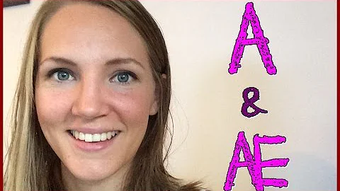 Norwegian Sounds and Letters: A and Æ