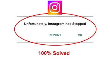 How To Fix Unfortunately Instagram has stopped error problem solved on Android