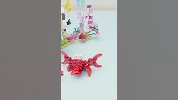 LEGO Sea Animals 🐠 | Creative Build Loop #LEGO #Shorts #StopMotion