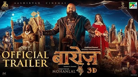 Barroz 3D - Guardian of Treasures (Hindi) | | A Virtual 3D Trailer | Mohanlal | Antony Perumbavoor