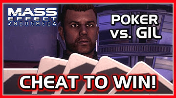 Mass Effect ANDROMEDA: Play Poker with Gil (And Cheat to Win)