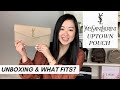 YSL UPTOWN POUCH IN DARK BEIGE | UNBOXING, FIRST IMPRESSIONS & WHAT FITS | IS IT WORTH THE HYPE?