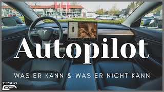 Fahren mit Autopilot im Tesla Model 3 |  TeslaOwner